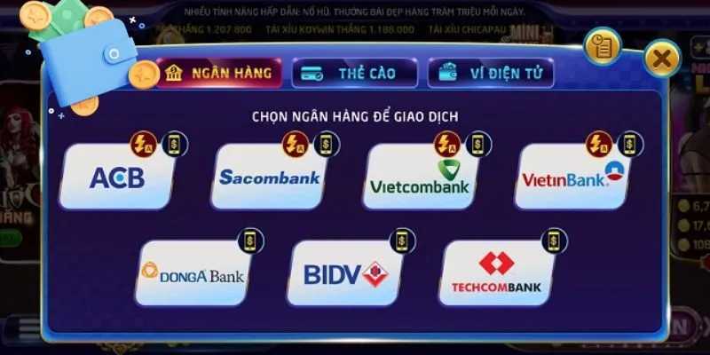Hướng dẫn cách nạp tiền Rikvip bằng hai phương thức phổ biến